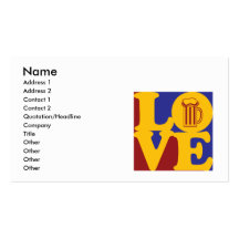 Beer Love Business Card