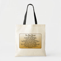 Beer Prayer Tote Bag