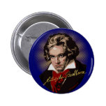 Beethoven 2 pinback buttons