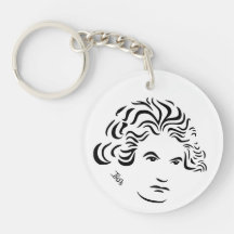 Beethoven Keychain