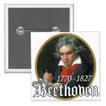 Beethoven Pinback Buttons
