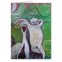 Before the Orchard Greeting Card