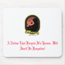 Befriend A Vet Logo, A Nation That Forgets It's... Mousepads