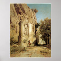 Beginning of a Roman Road in Bithynia, 1896 Print
