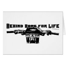 Behind Bars For Life – Motocross Card