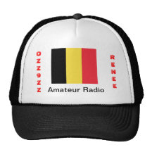 België Ham Radio Operator Hat