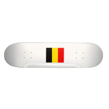 Belgium Flag Design Skate Board Deck