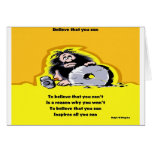 Believe that you can cards