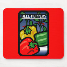 Bell Peppers Mouse Pad