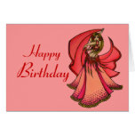 Belly Dancer Birthday Cards