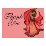 Belly Dancer Thank You Cards