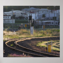 Bend In The Rail Poster