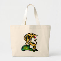 Bengal Tiger Art  #031 Canvas Bags