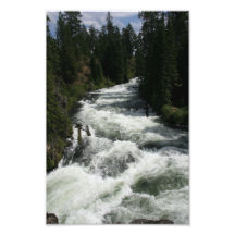 Benham Falls, Sunriver, Oregon Photographic Print