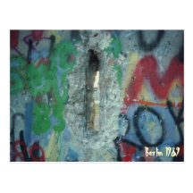 Berlin Wall - Two Days After - 1989 Postcards