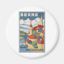 Berne Switzerland Magnet