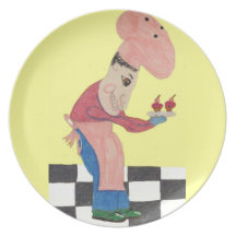 Bert Bakes Blueberry Bran Buns Dinner Plates