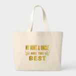 Best Aunt & Uncle Canvas Bags