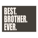 Best. Brother. Ever. Postcard
