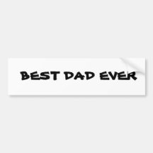 Best Dad Bumper Stickers