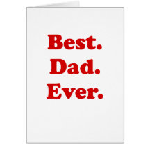 Best Dad Ever Card