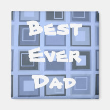 Best Ever Dad Refrigerator Magnets