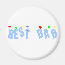 Best Father Fridge Magnet