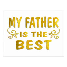 Best Father Post Cards