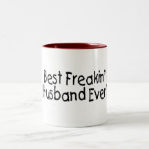 Best Freakin Husband Ever Coffee Mugs