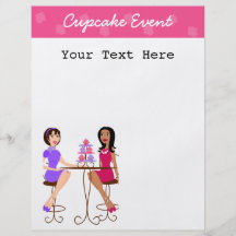 Best Friends and Cupcakes! Personalized Flyer