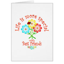 Best Friends are Special Greeting Card