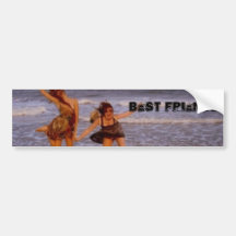 Best Friends Bumper Sticker