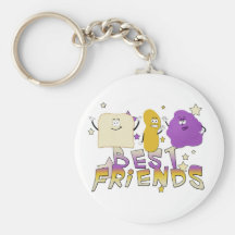 Best Friends Keychain