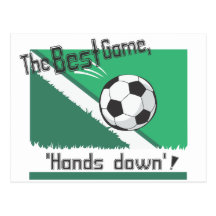 Best Game "hands down" Postcard