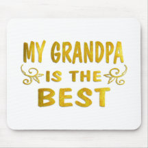 Best Grandpa Mouse Mats