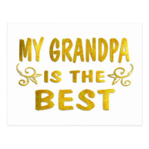 Best Grandpa Postcards