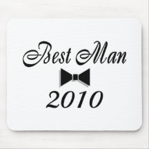 Best Man 2010 Mouse Pad