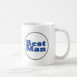 Best Man (Blue) Mugs