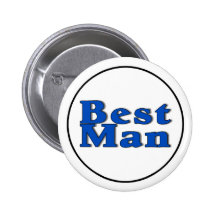 Best Man (Blue) Pins