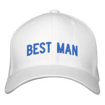 Best Man Embroidered Baseball Cap