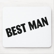 Best Man Mouse Pad