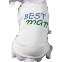 Best Man pet T-shirt