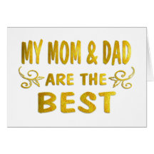 Best Mum & Dad Greeting Cards