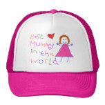 Best Mummy in World Trucker Hats