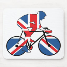 Best of British, Cycling, Union Jack Mousepads
