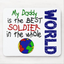 Best Soldier In World 2 (Daddy) Mousepads
