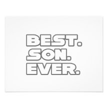 Best Son Ever Custom Invites
