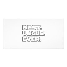 Best Uncle Ever Picture Card