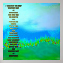 BEST WISHES POSTER