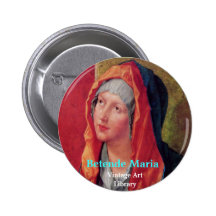 Betende Maria Button